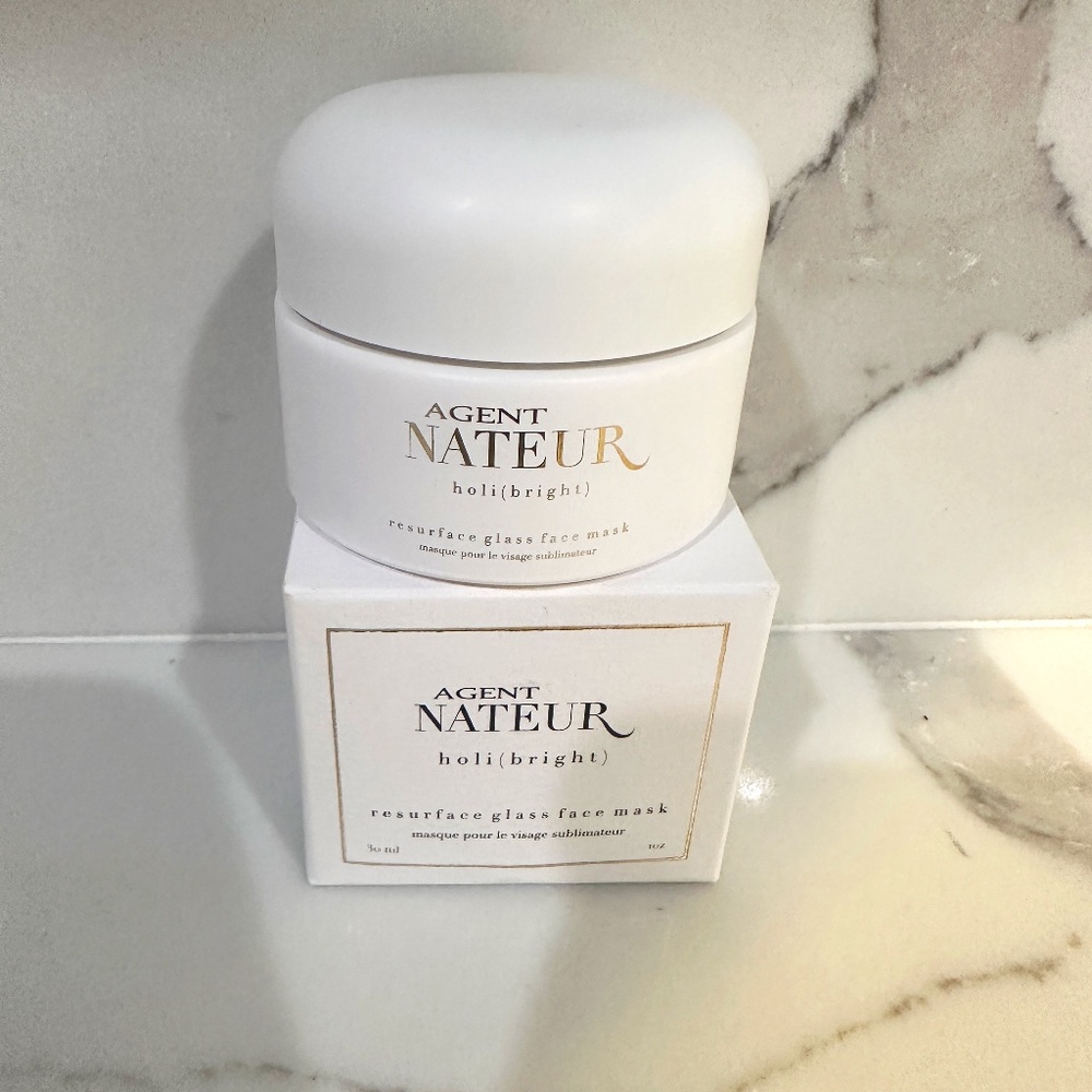 NEW Agent Nateur holi (bright) Resurface Glass Face Mask 1oz